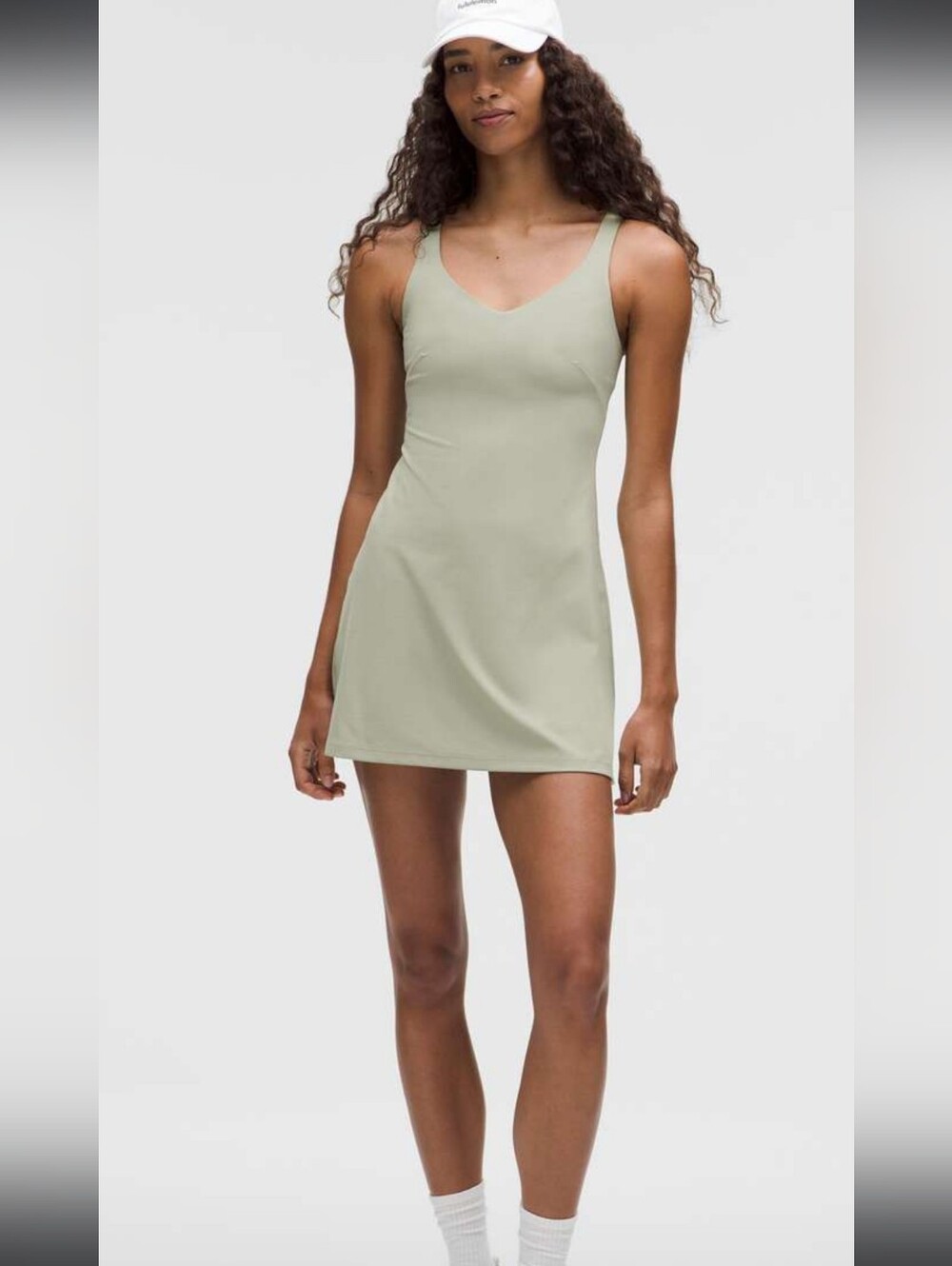 lululemon athletica Sage Green Crewneck Dress